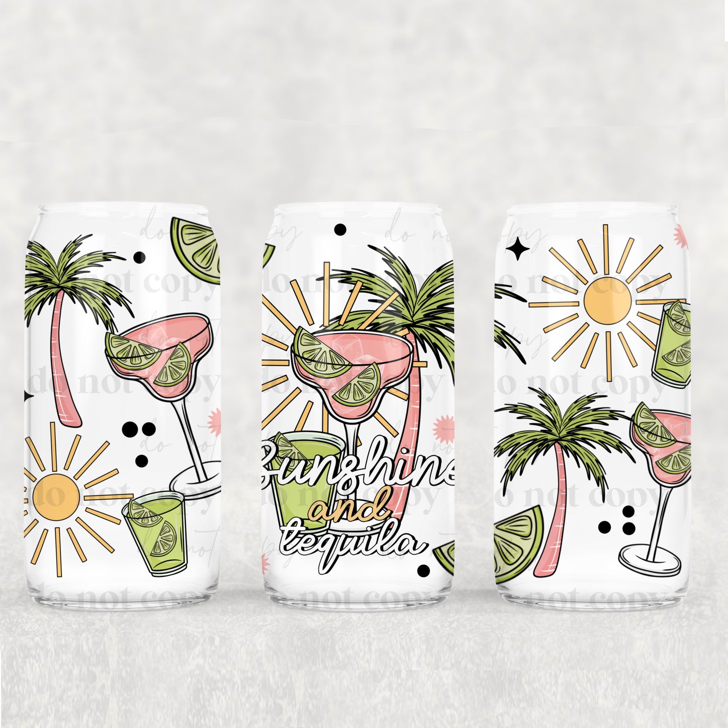 Sunshine & Tequila 16oz Tumbler