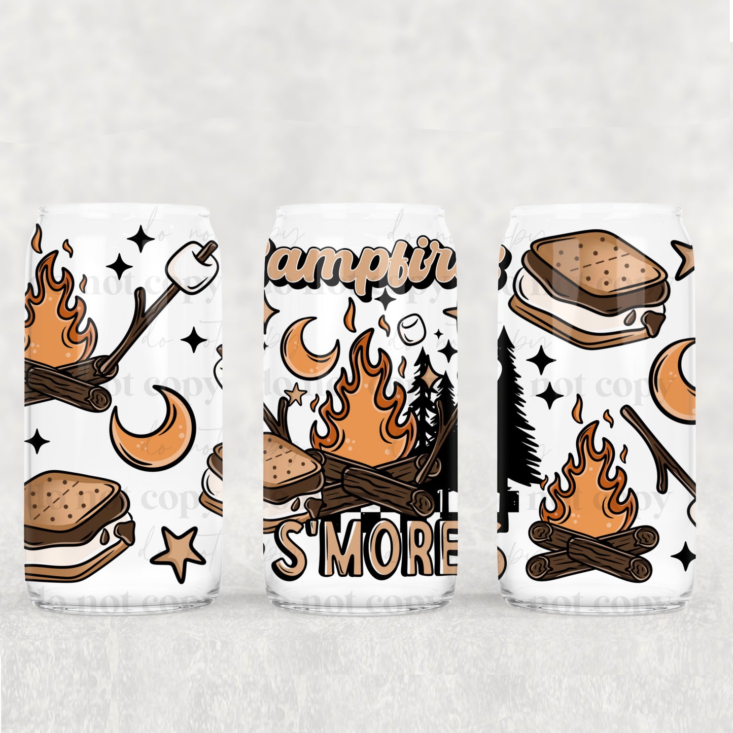 Campfires & S’mores 16oz Tumbler