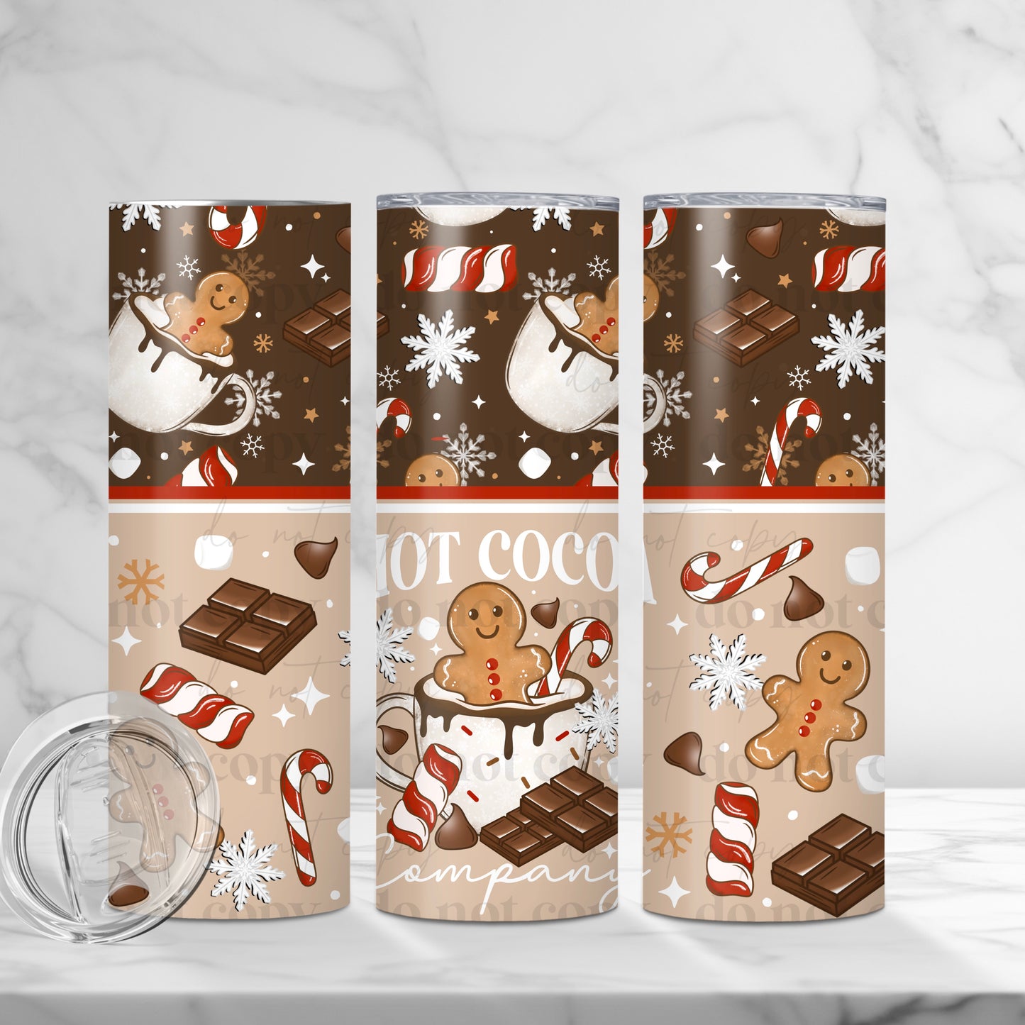 Hot Cocoa Company Skinny Tumbler