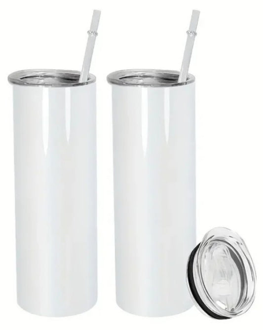 Good Vibes Skinny Tumbler