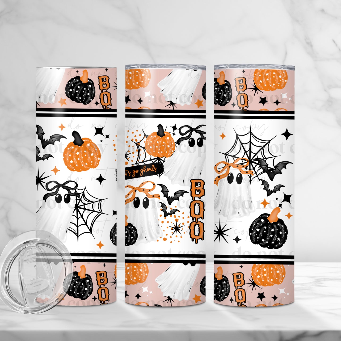 Boo Ghostie Skinny Tumbler
