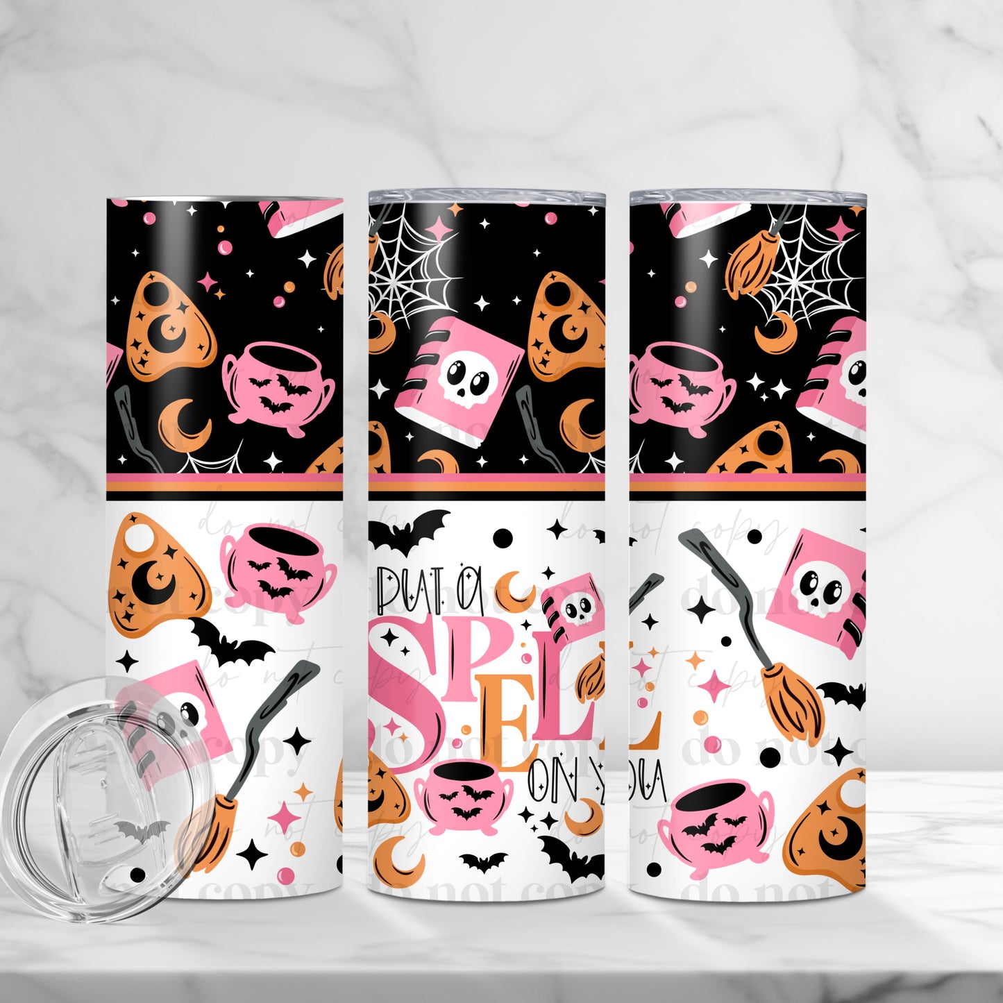 Put A Spell on You Skinny Tumbler