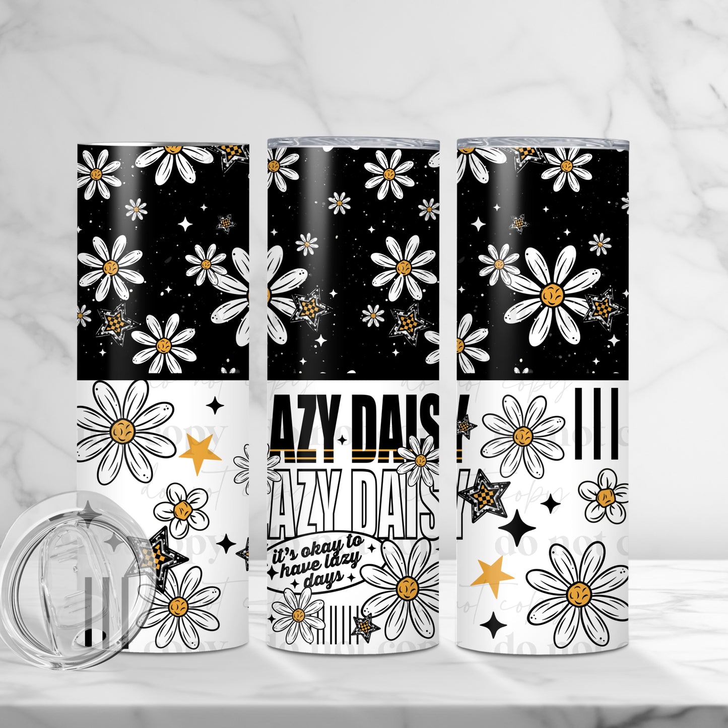 Lazy Daisy Skinny Tumbler