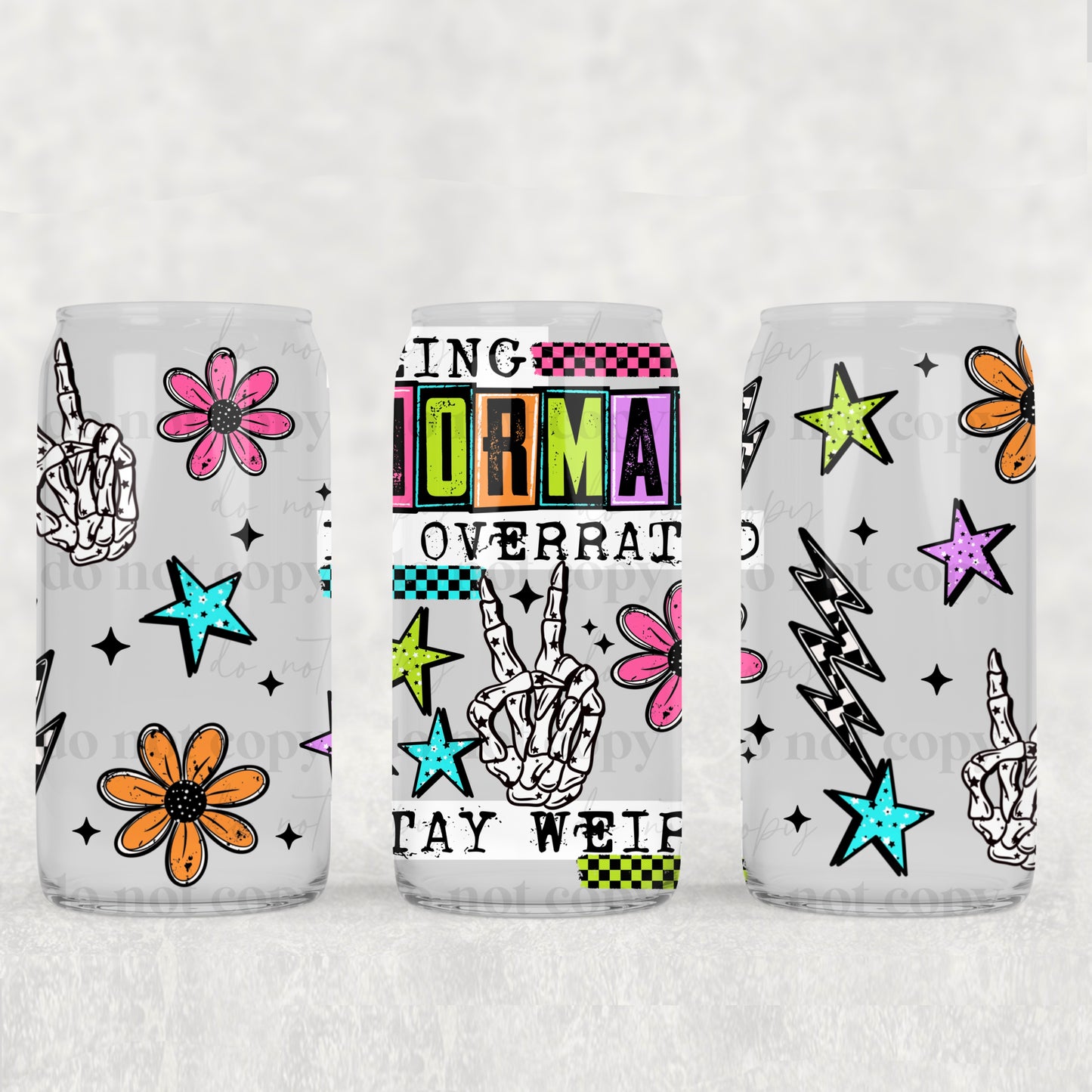 Normal is Overrated 16oz Tumbler