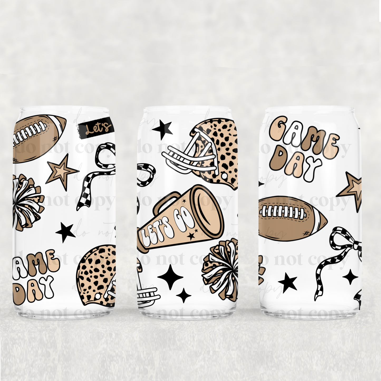 Game Day Cheer 16oz Tumbler