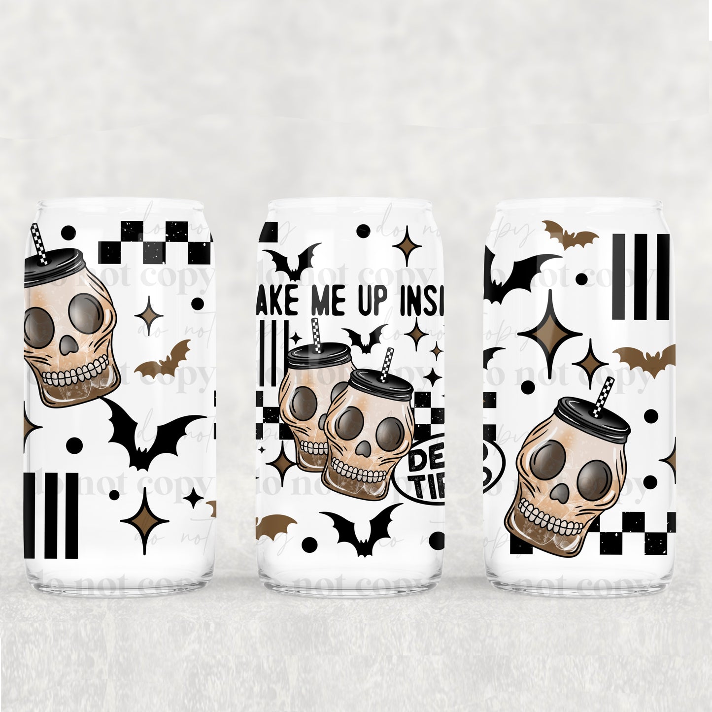 Wake Me Up Inside 16oz Tumbler