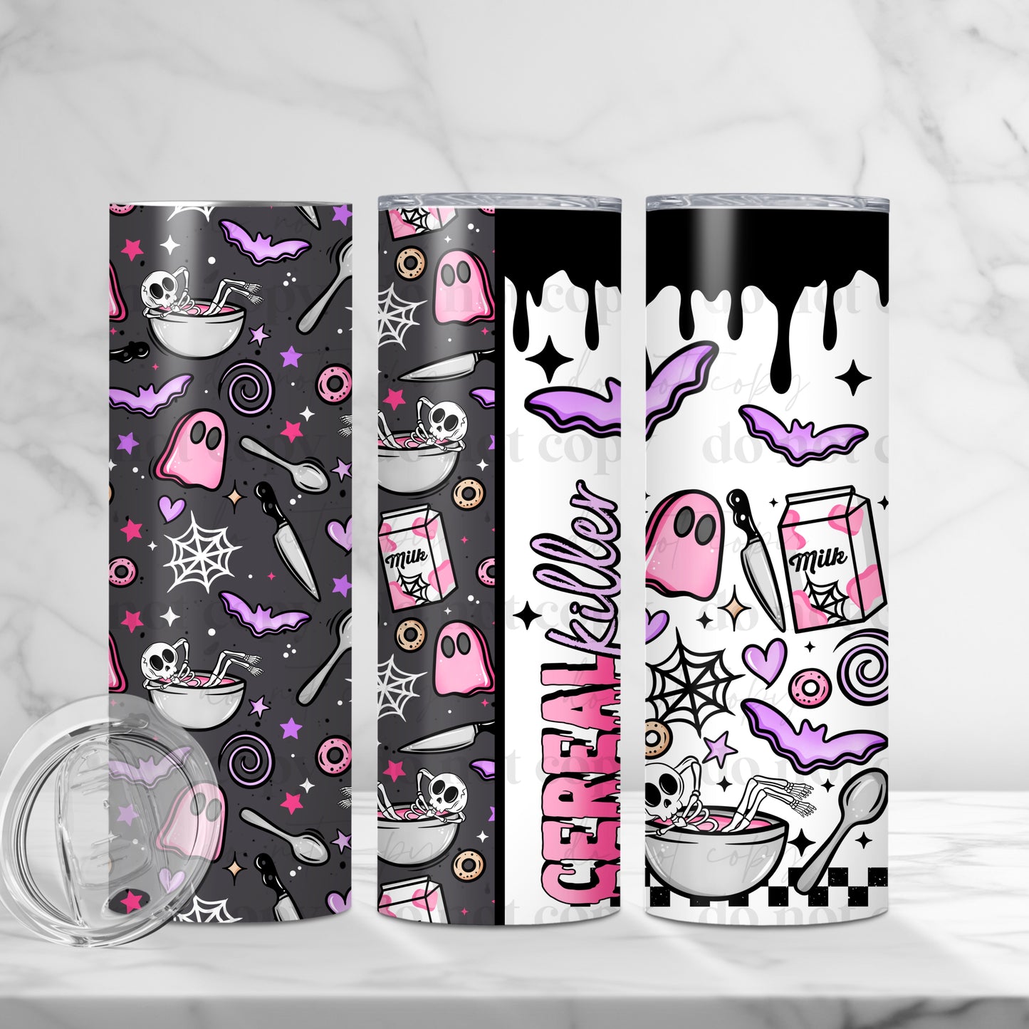 Cereal Killer Skinny Tumbler