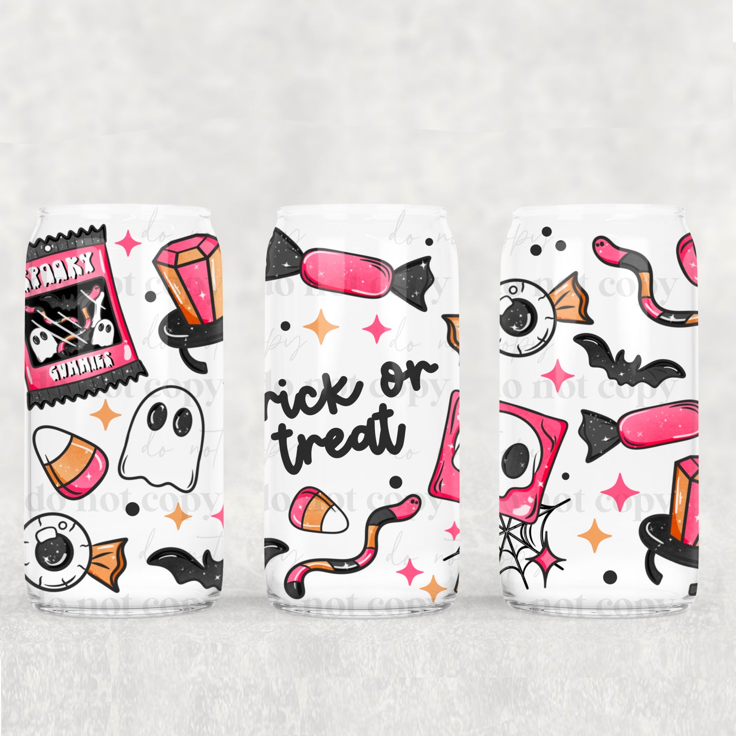 Trick or Treat 16oz Tumbler