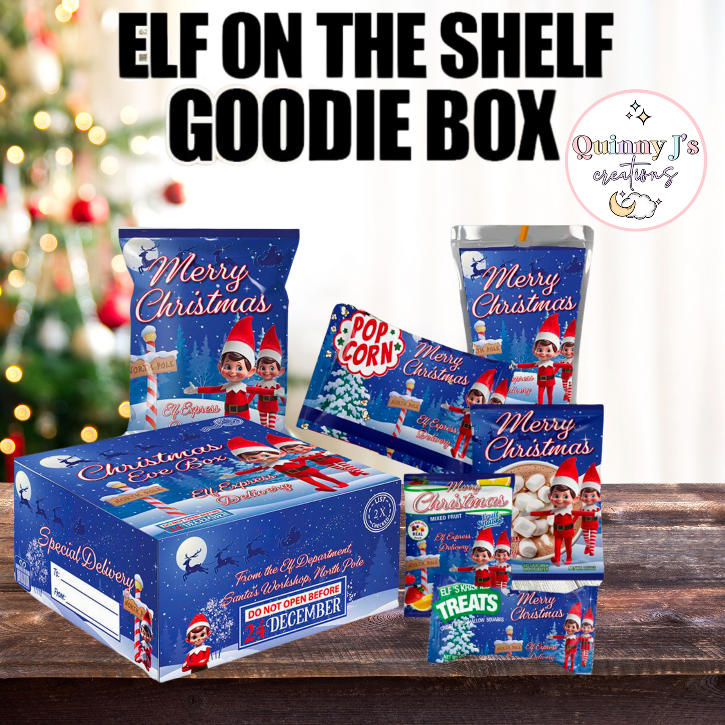 Elf on the Shelf Christmas Eve Goodie Box