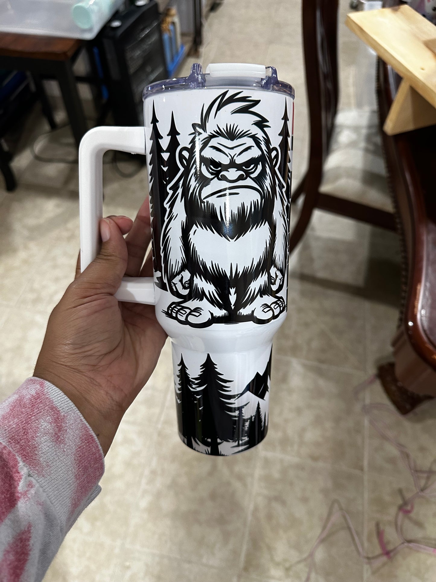 Big Foot Funny 40 oz Tumbler