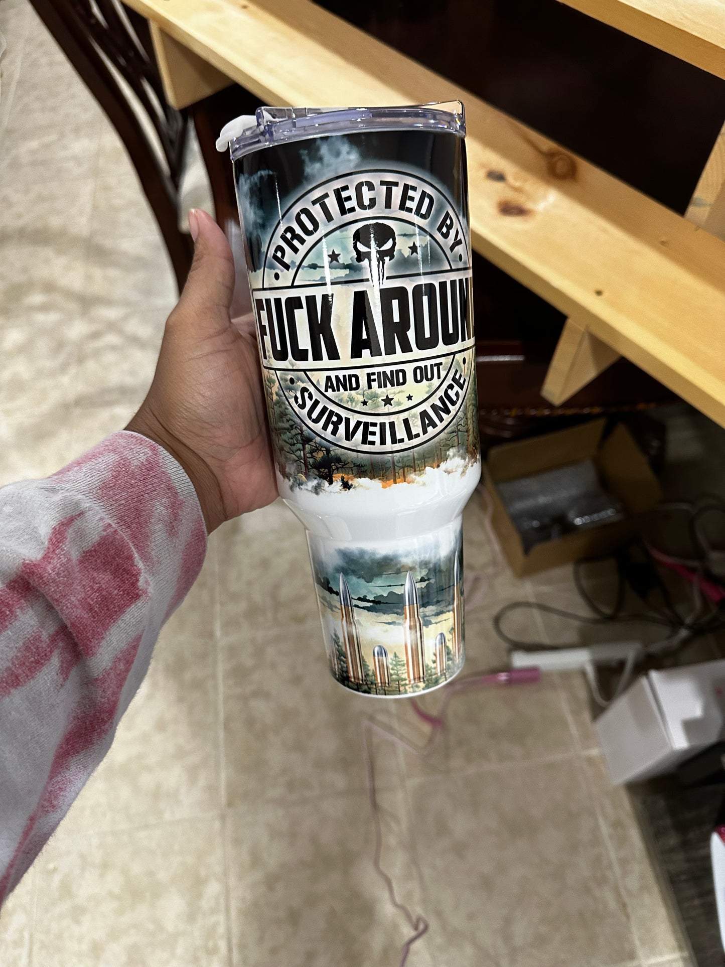 Fck Around and Find Out 40 oz Tumbler