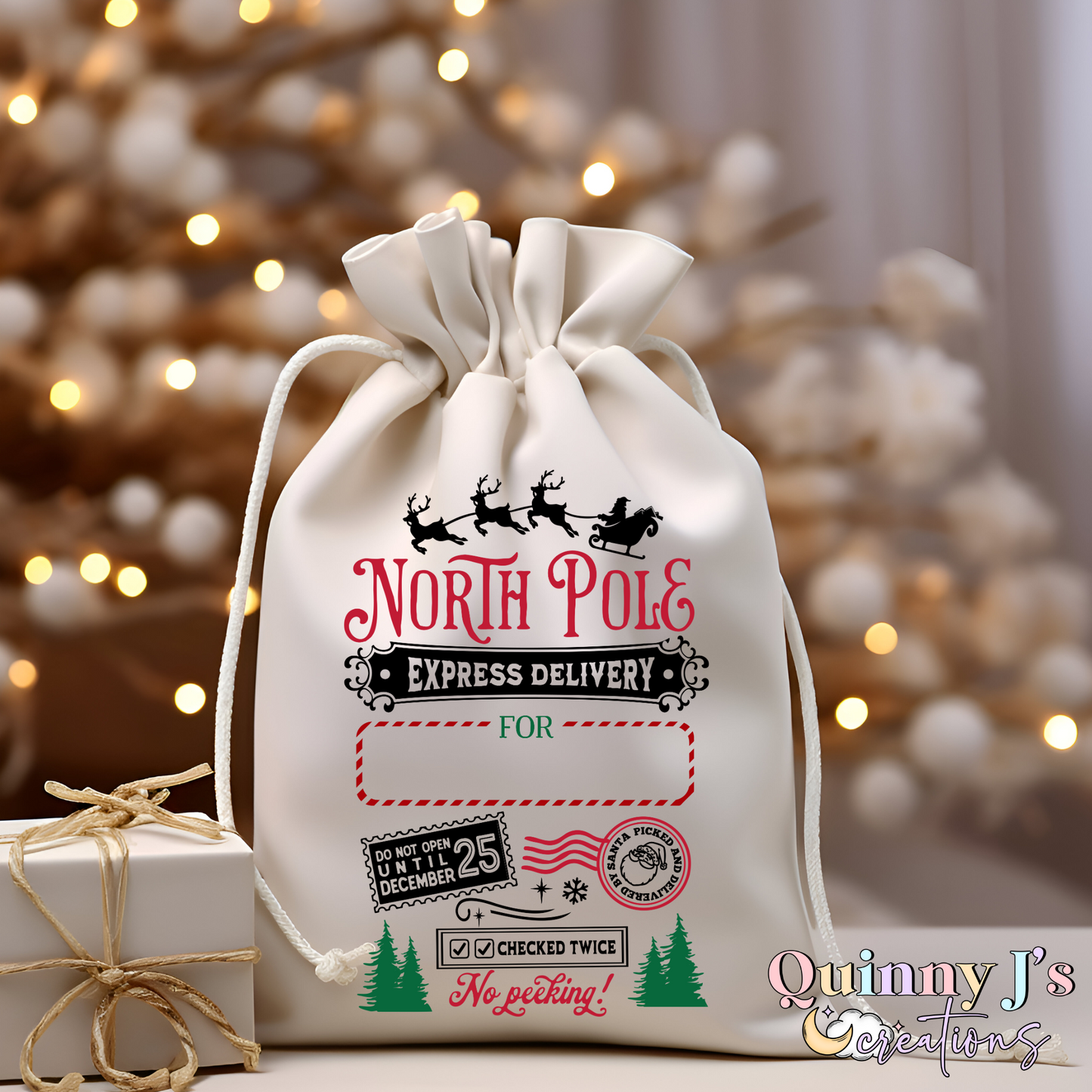 Personalized Santa Sack