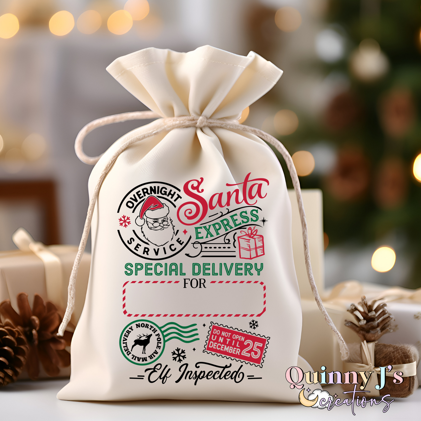 Personalized Santa Sack