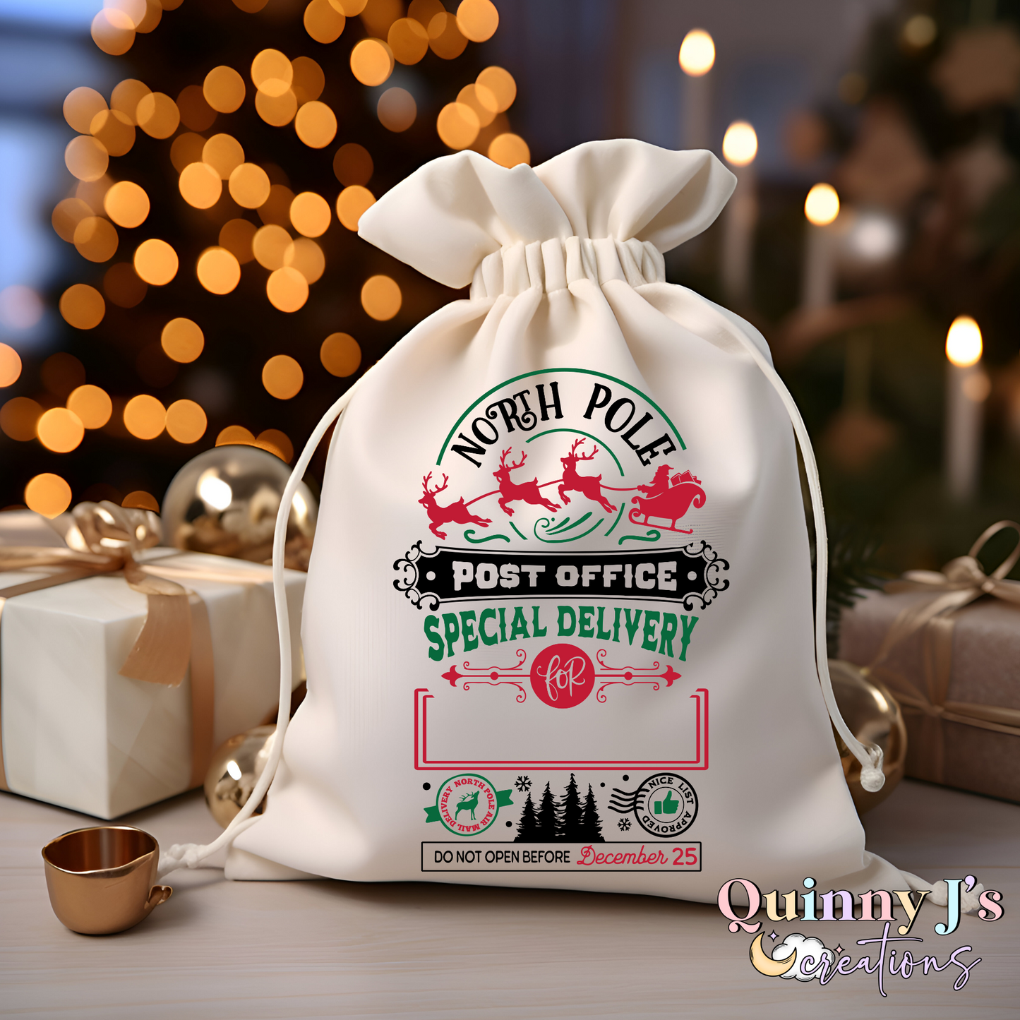 Personalized Santa Sack