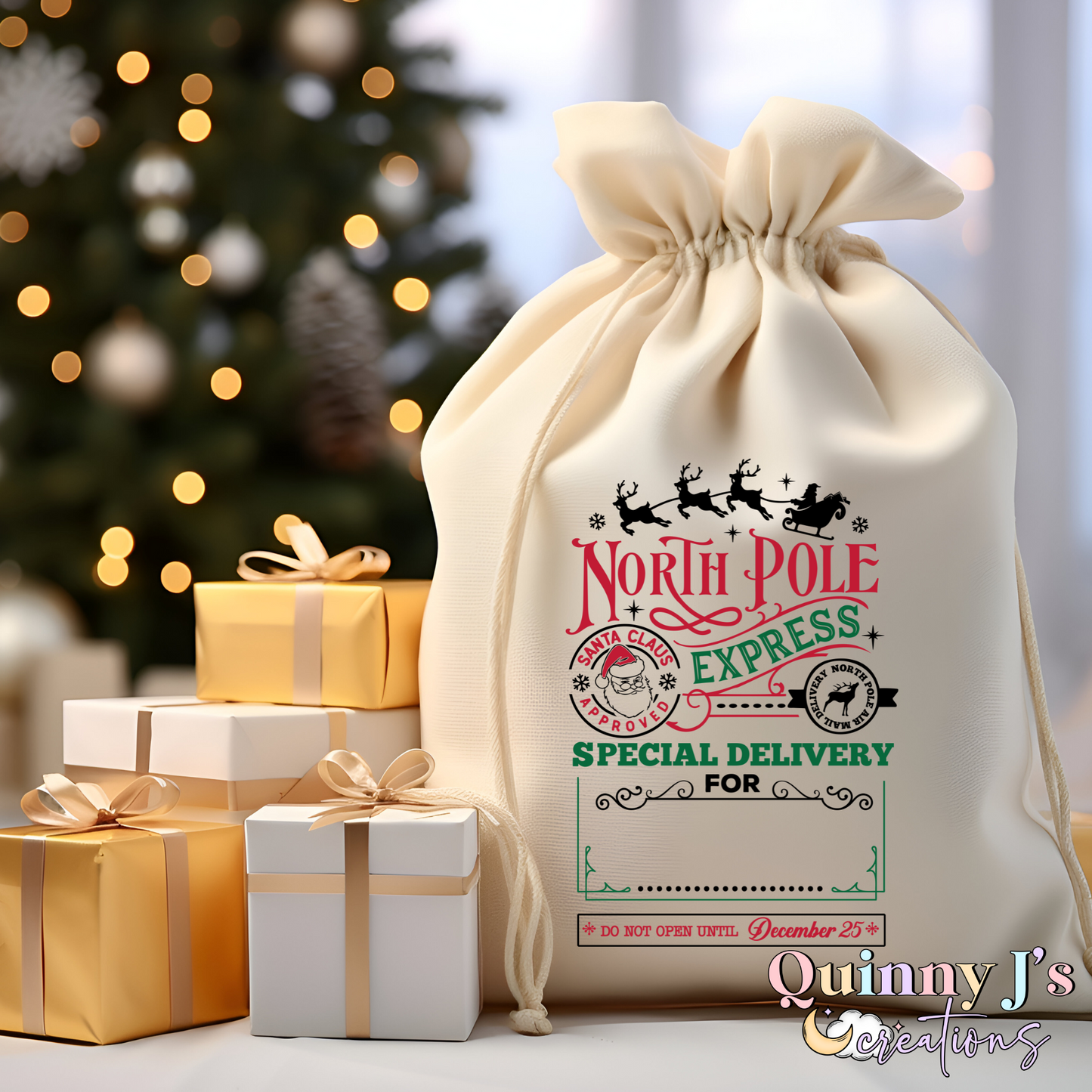 Personalized Santa Sack