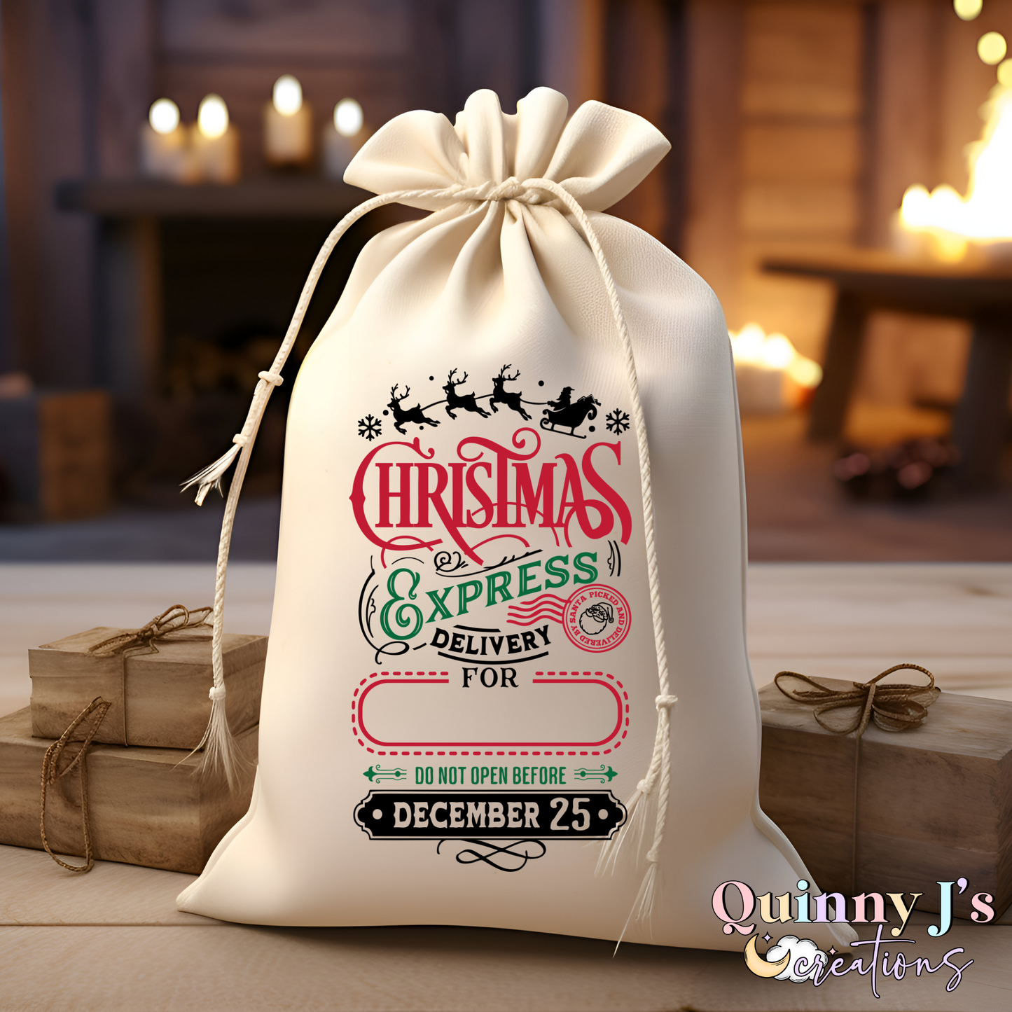 Personalized Santa Sack