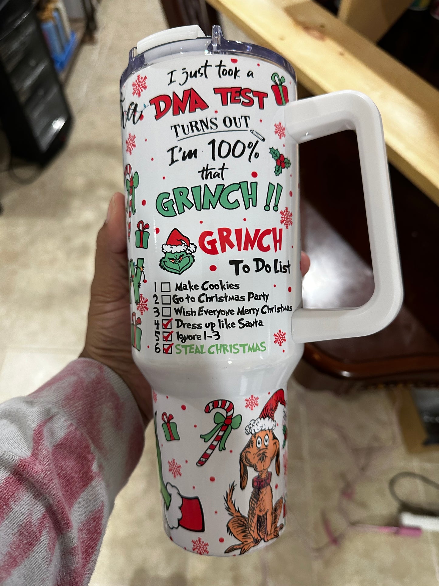 Feeling Extra Christmas Boujee 40 oz Tumbler