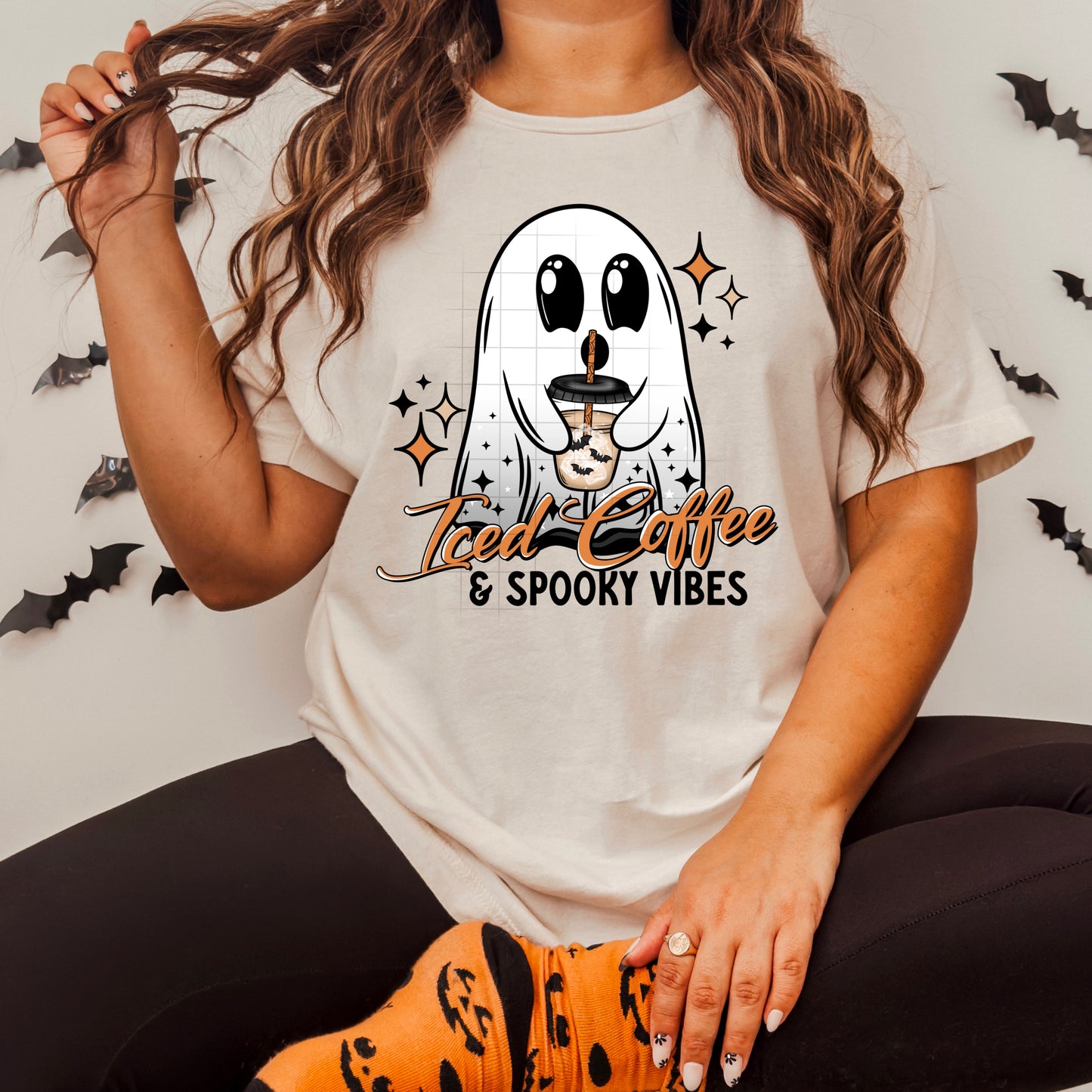 Iced Coffee & Spooky Vibes Hoodie