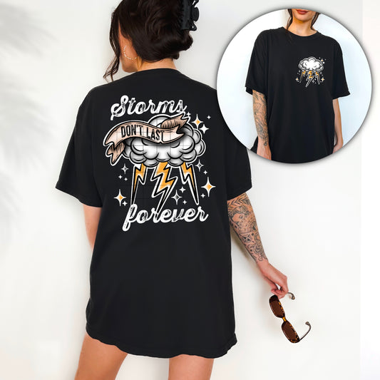 Storms Don’t Last Forever Crewneck (white)