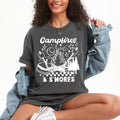 Campfires & S’mores Short Sleeve T-Shirt (White)