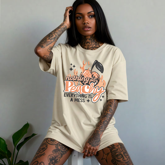 Nothing’s Peachy Short Sleeve T-Shirt