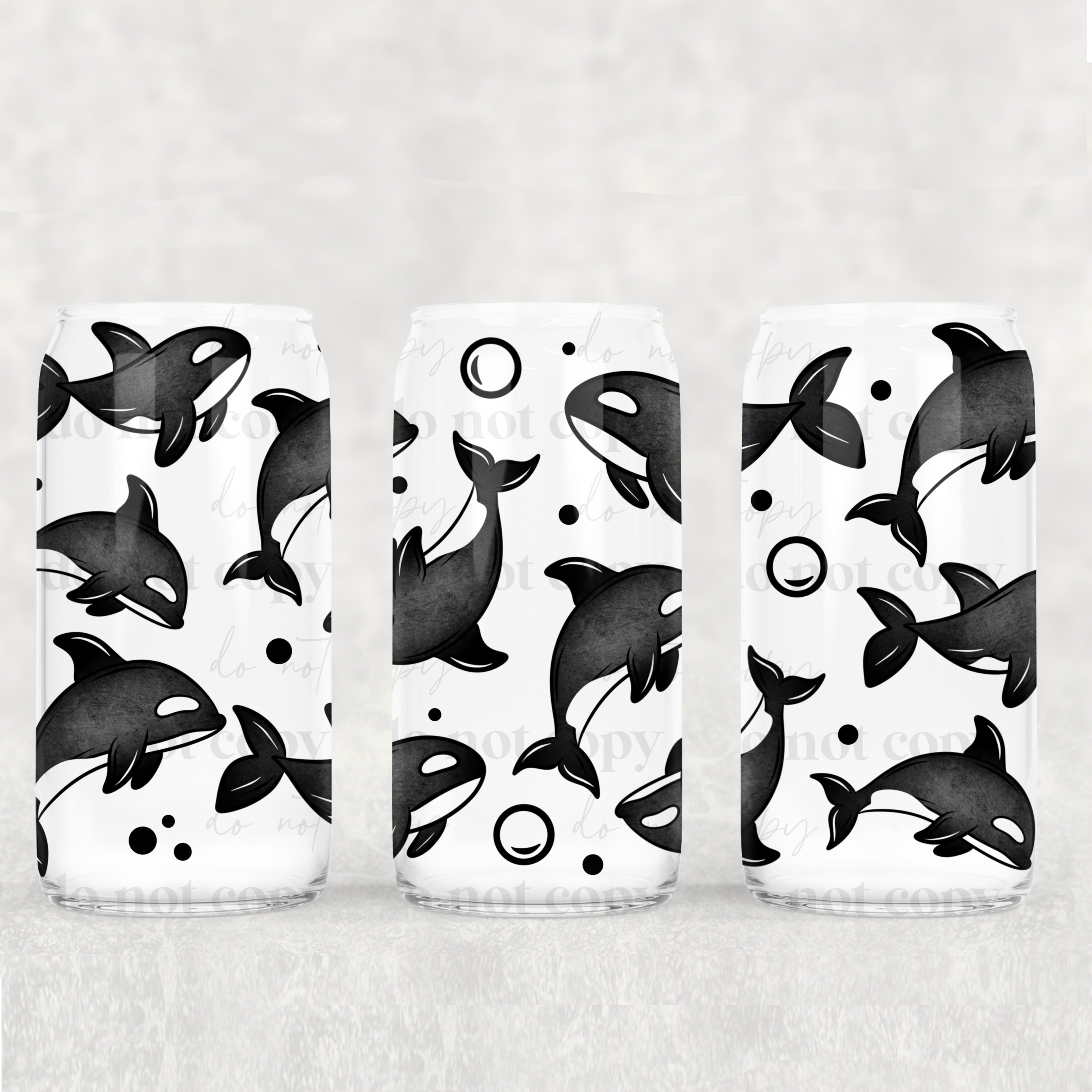 Whales 16oz Tumbler