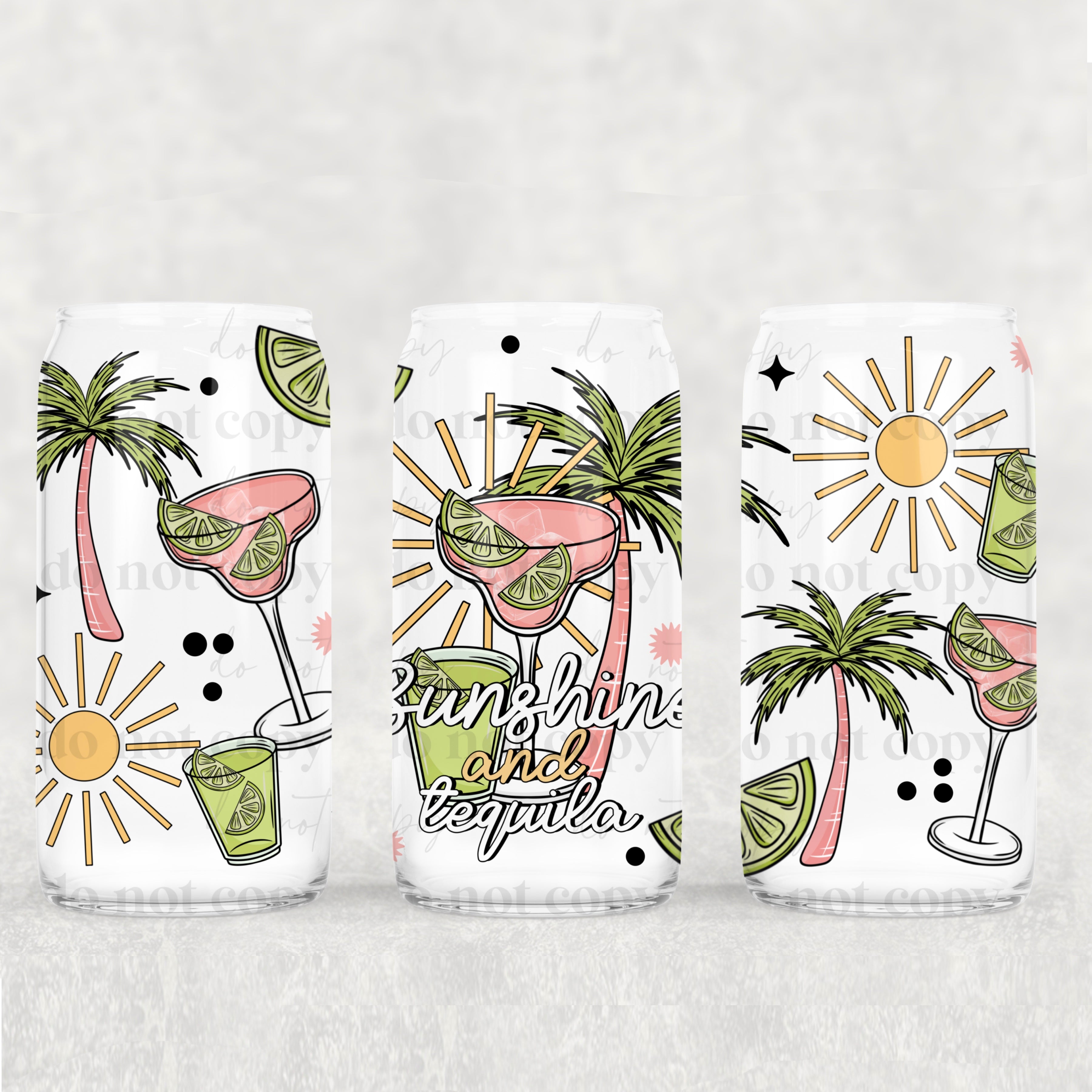 Sunshine & Tequila 16oz Tumbler