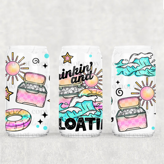 Drinkin’ & Floatin’ 16oz Tumbler