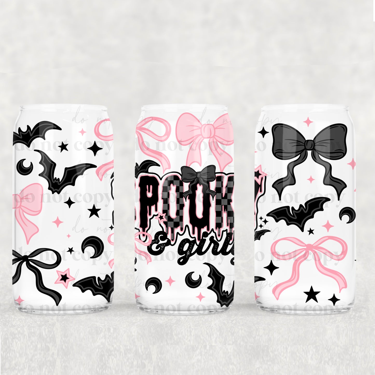 Girly & Spooky 16oz Tumbler