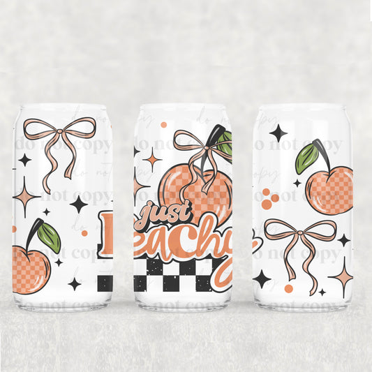 Just Peachy 16oz Tumbler