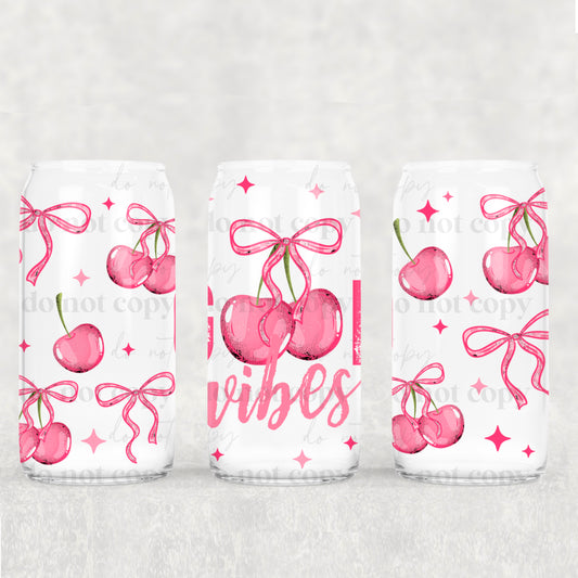 Cherry Good Vibes 16oz Tumbler
