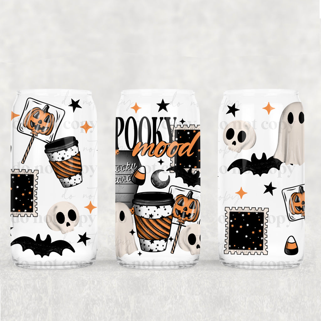 Spooky Mood Stamps 16oz Tumbler
