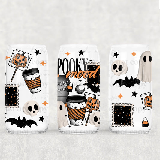 Spooky Mood Stamps 16oz Tumbler