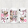 Pink Iced Coffee 16oz Tumbler