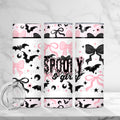 Spooky and Girly Skinny Tumbler