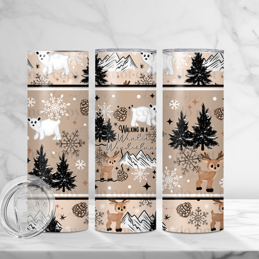 Winter Wonderland Skinny Tumbler Sunday Faves