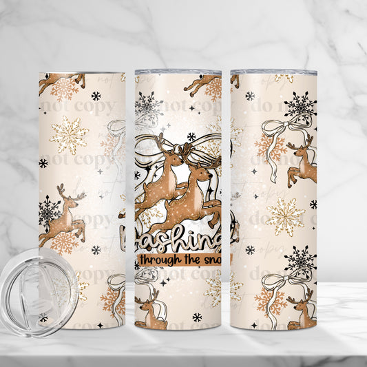 Dashing Through The Snow Skinny Tumbler Sunday Faves