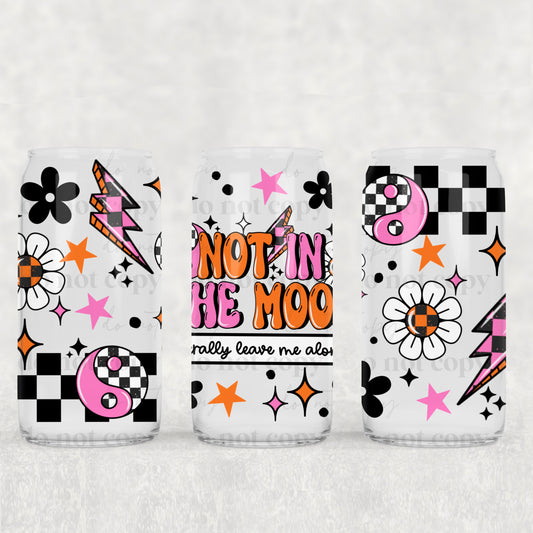 Not In The Mood 16 oz Tumbler Sunday Faves