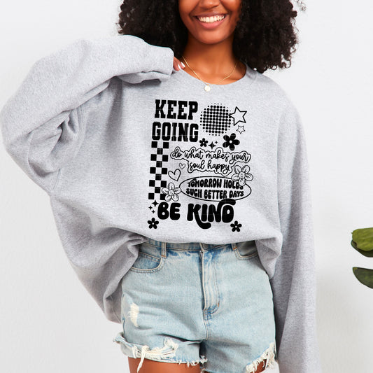 Keep Going Collage Sunday Faves (Black)