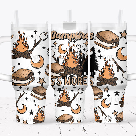 Campfire & Smores 40 oz Tumbler