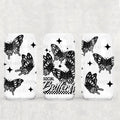 Black Antisocial Butterfly 16oz Tumbler