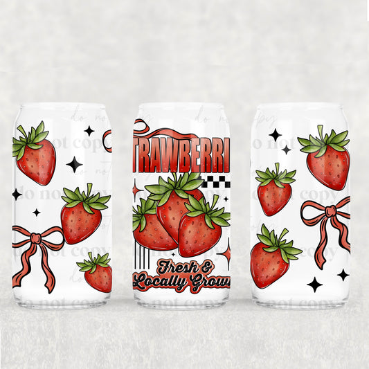 Strawberries 16oz Tumbler