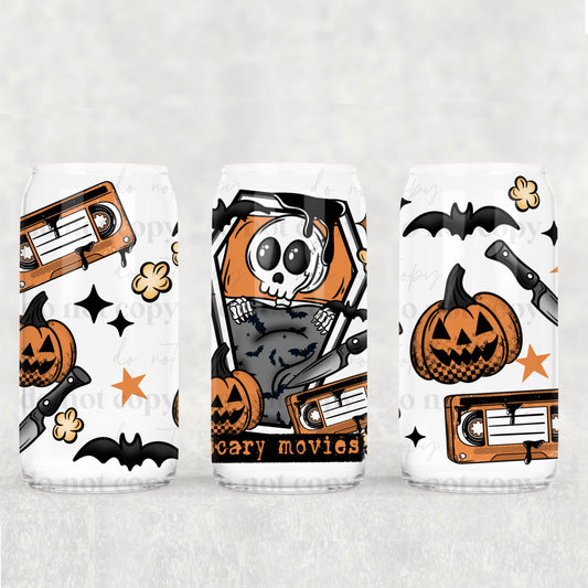 Scary Movies Skeleton 16oz Tumbler