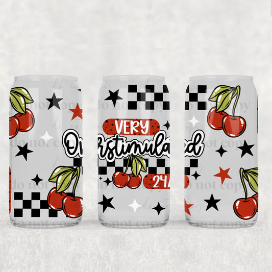 Very Overstimulated 24/7  16oz Tumbler