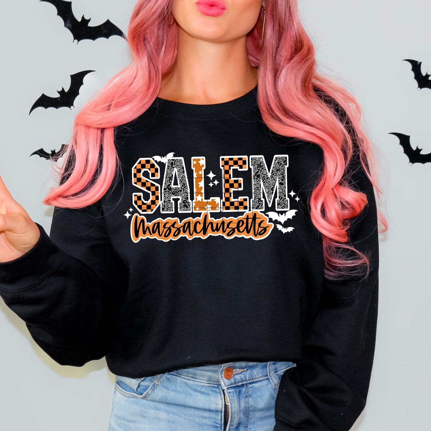 Salem, Massachusetts Hoodie (White)