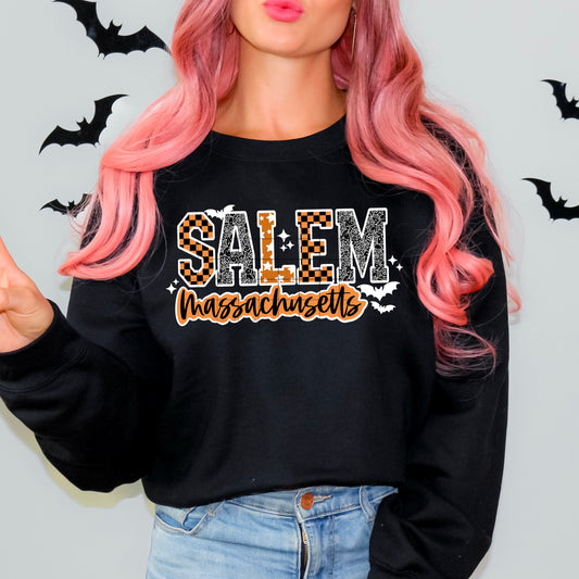 Salem, Massachusetts Hoodie (White)