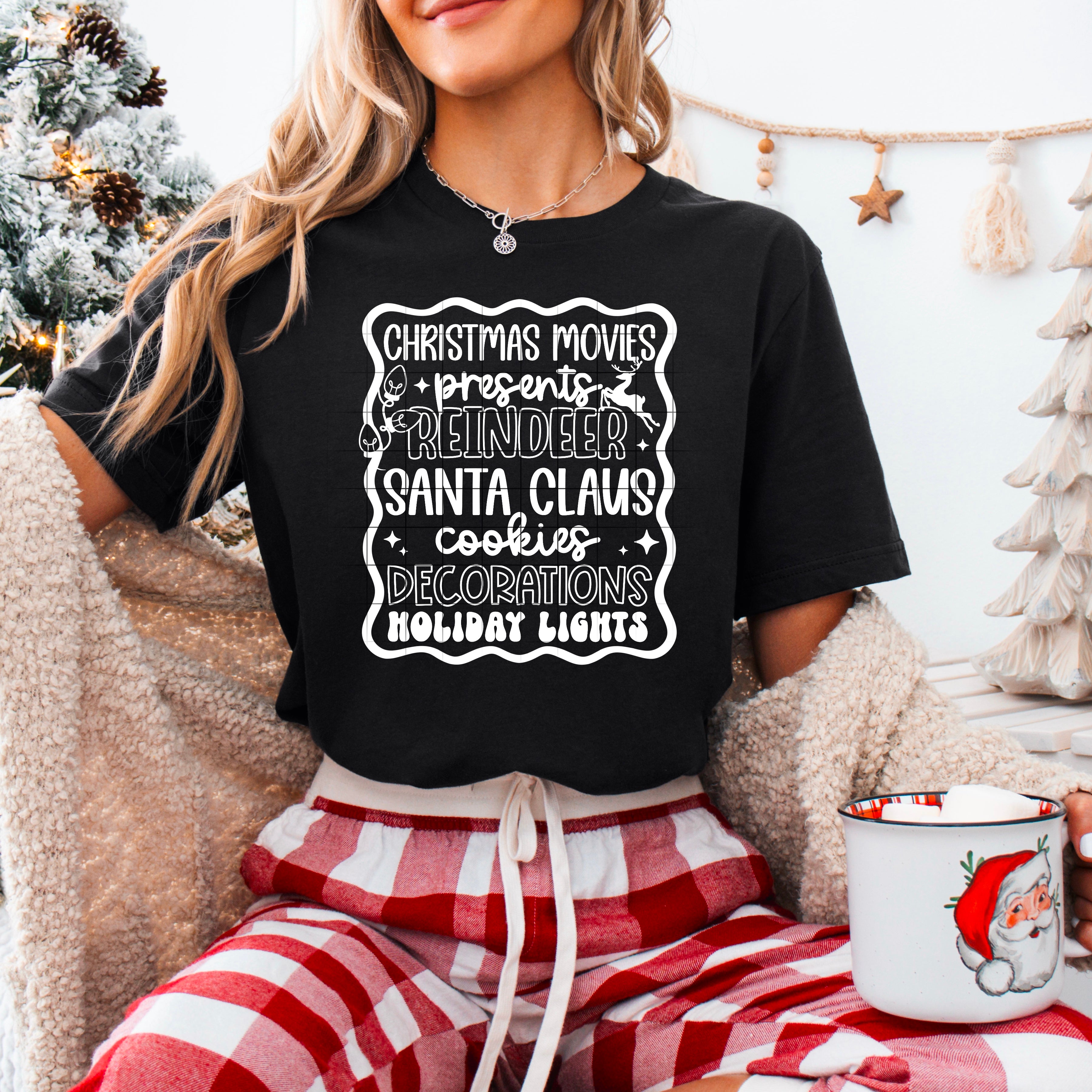 Christmas Things List (White)