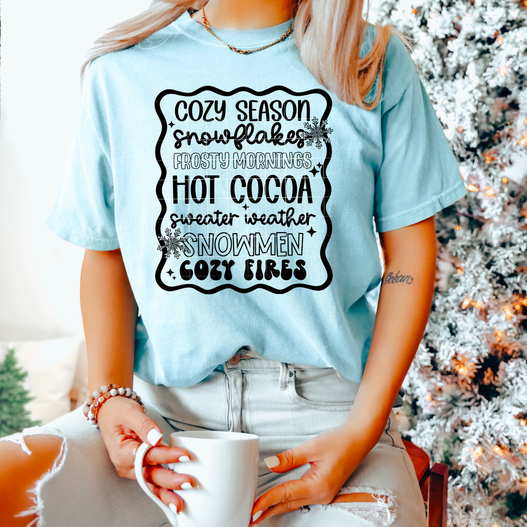 Winter Things List (Black)