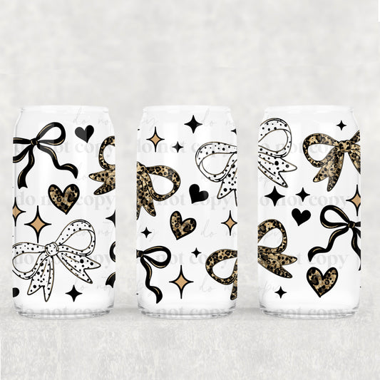 Cheetah Bows 16oz Tumbler