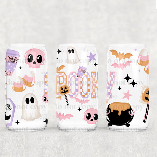 Pastel Spooky Varsity 16oz Tumbler